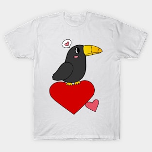 Toucan with Hearts T-Shirt